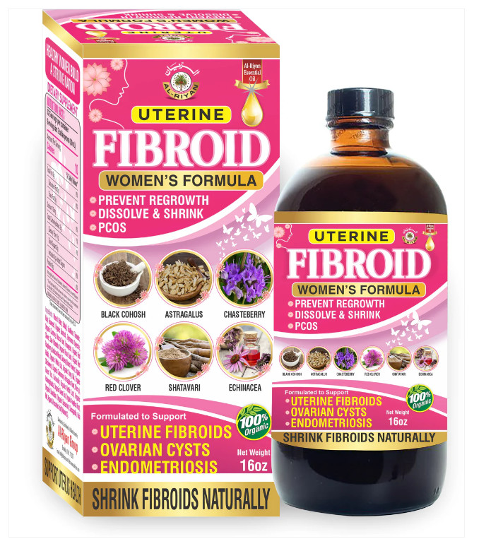 Organic Uterine Fibroid Women’s Formula By Al-Riyan, 16 oz.