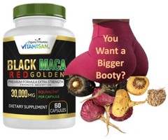 Organic vitamins Black Maca Negra red gold Capsules Peruvian Antioxidant Booster