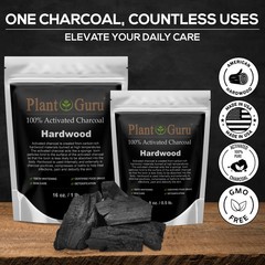 Activated Charcoal Powder HARDWOOD 1 lb. JAR Bulk Food Grade Teeth Whitening