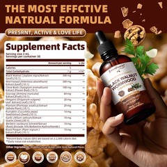 3Pack Parasite Cleanse Tincture/extract-Wormwood, Black Walnut Hull, Clove 2Oz