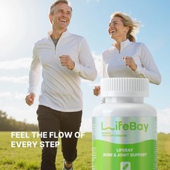 LifeBay Bone & Joint Support Supplement Inspired by 60 Count (Pack of 1)