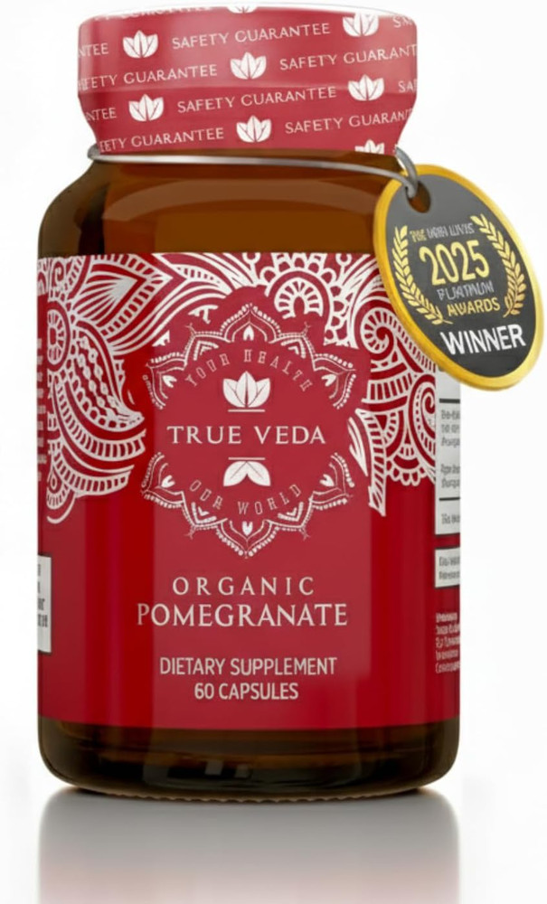 Organic Pomegranate Extract Supplement | USDA Certified Pomegranate Powder from