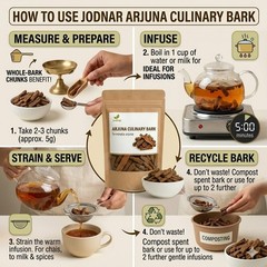 Jodnar Arjuna Raw Bark – Terminalia Arjuna – Pure Natural Whole Herb