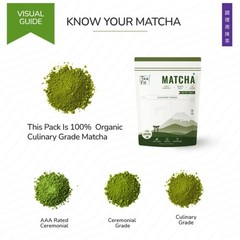 Japanese Style Matcha Powder | Premium Green Tea | 100% Pure & Natural