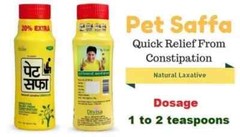 Pet Safa Granules Natural Laxative (120g) for Effective Relief By Divisa Herbals