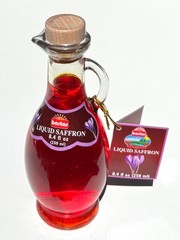 Bartar Liquid Saffron 250ml | Saffron Extract & Color for Rice, Sweets | PAREVE