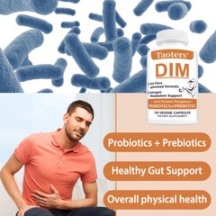 DIM Supplement – Gut Flora optimized formula Estrogen Metabolism Support