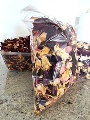 3 OZ, 85 GRAMS, DRIED ROSE PETALS CRAFT, POTPOURRI, SOAP, CANDLE, RED, PINK, YEL