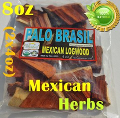 Palo Brasil,Haematoxylum brasiletto,Palo Campeche,Palo brazil, palo de tinto 8oz