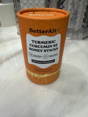 Turmeric Curcumin 95 Honey Sticks BetterAlt (30 sticks)