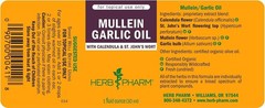 Mullein Garlic Oil with St. John’s Wort – Holistic Wellness 1 Fl Oz