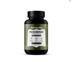 BetterAlt Nourish Moringa Oleifera Extract Capsules 120 Count