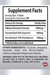 Tribulus terrestis – TRIBULUS TERRESTRIS – Energy boosting effects 180 2 Bottles