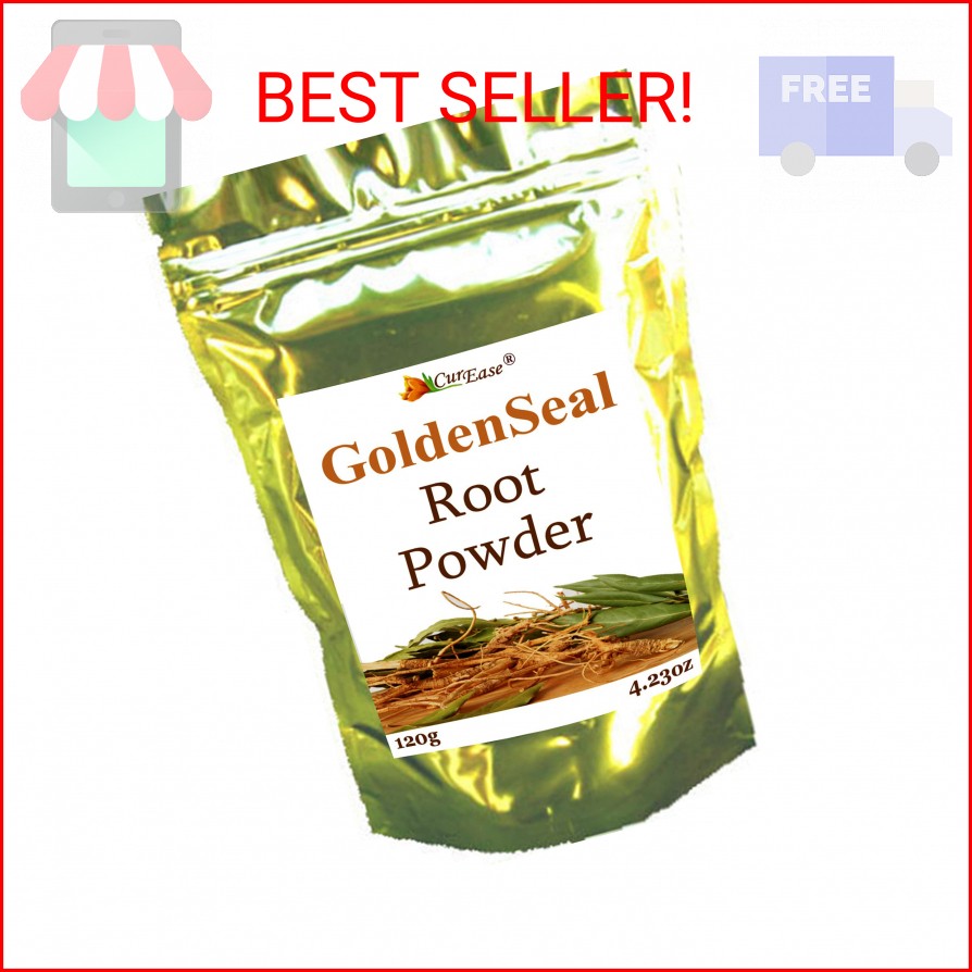 CurEase Goldenseal Root Powder 4.2 oz / 240 Servings