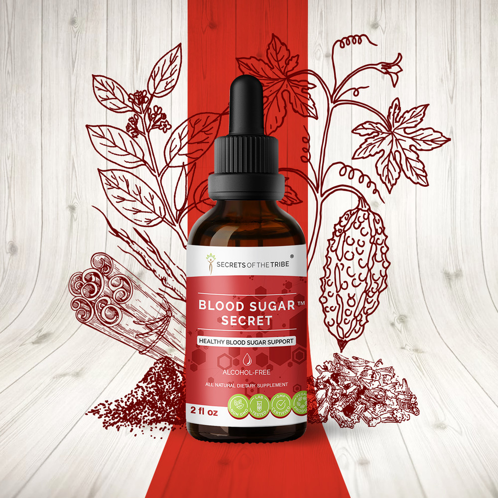 Secrets Of The Tribe Blood Sugar Secret Tincture Alcohol-FREE Extract