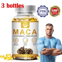 Maca Root Capsules help enhance energy improve sexual boost testosterone levels