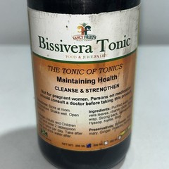 Fancy Fruits Bissirvera Tonic Herbal Health Cleanse 250 mL New Damaged Label