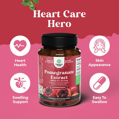 Pomegranate Extract Capsules Antioxidant Supplement – Natural Pomegranate Capsul