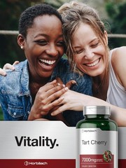 Tart Cherry Capsules 7000mg | 90 Count | Non-GMO, Gluten Free | by Carlyle