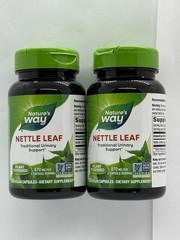 Nature’s Way Nettle Leaf URINARY Support 870mg 2 x 100 Caps EXP 11/29 FREE SHIP!