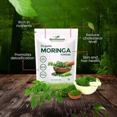 100% Pure Premium Moringa Powder | Nutrient-Rich Herbal Supplement