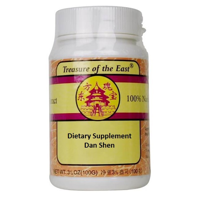 Dan Shen (Salvia Root) Granules 5:1 Concentration (100 Grams)