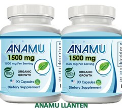 Anamu Llanten 1500mg – 180 capsules Guinea Hen Weed ORGANIC GROWN