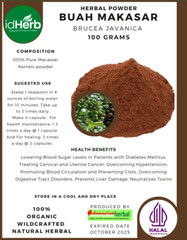FRESH POWDER BUAH MAKASAR Brucea Javanica NATURAL HERBAL PREMIUM ORGANIC