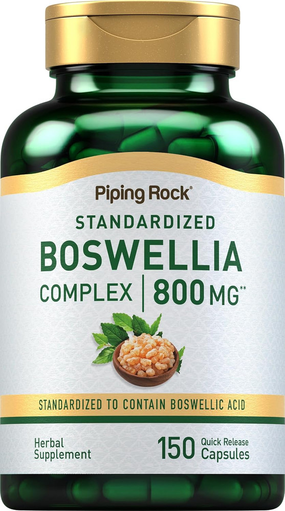 Boswellia Serrata Extract Supplement | 150 Capsules | Boswellic Acid Complex | N