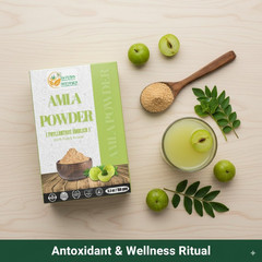 Natural Amla Powder (Indian Gooseberry, Amalaki), Pure Natural Fruit Powder with