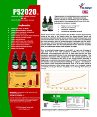 Prostate BPH Helper. Watch Gleason score go down with Liposomal PS2020.(60 ml)