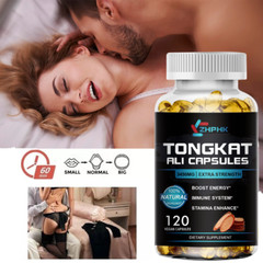 Testosterone Booster Increase Energy Male Drive Men’s Capsule Pills 120ct, 2pk
