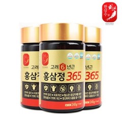 KOREAN RED GINSENG 6 Years Root Extract 240g(8.46 oz) 1 bottle Saponin Panax NEW