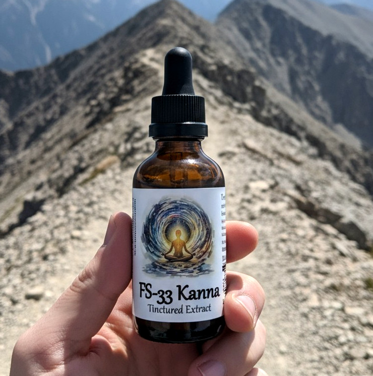Kanna FS-33 Tincture (Sceletium Tortuosum) – Standardized Kanna Extract