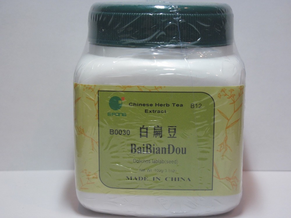 Bai Bian Dou – Hyacinth Bean Seed, concentrated granules, 100 grams, by E-Fong