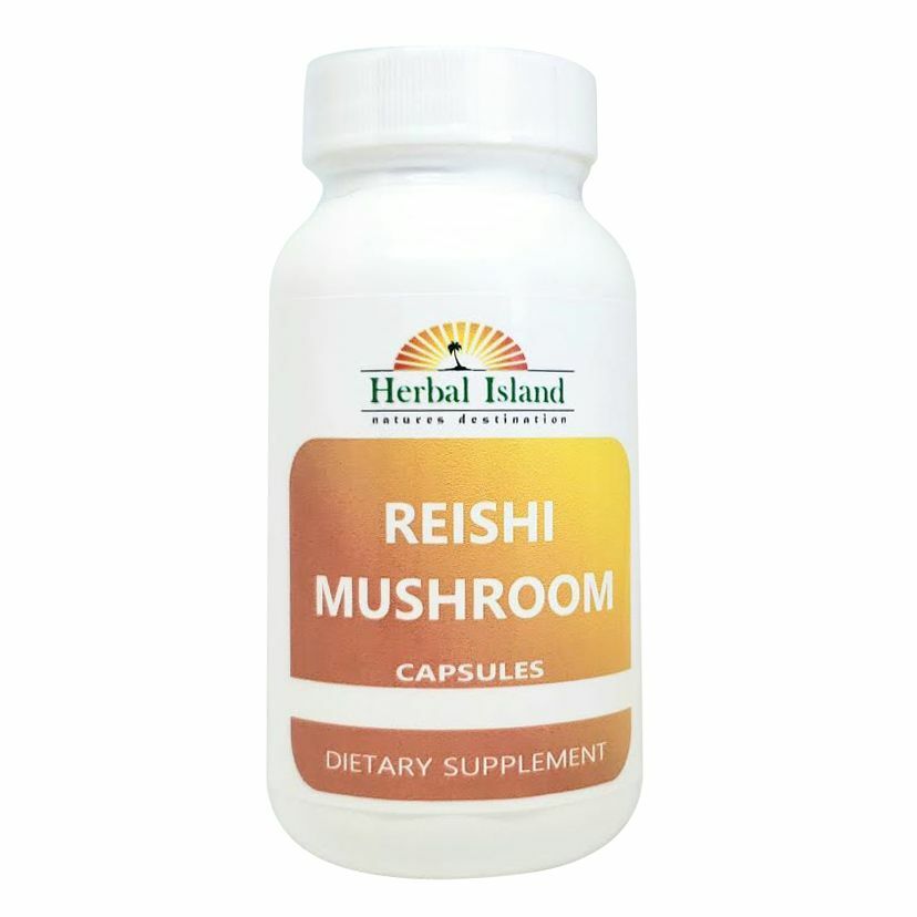Reishi Red Mushroom Capsules (Ganoderma Lucidum) Free Shipping