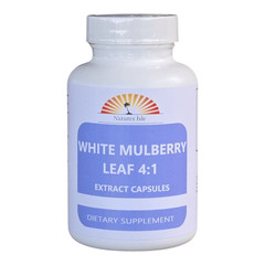 White Mulberry Leaf Extract 4:1 Capsules (500mg Each)