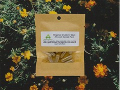 Certified Organic St. John’s Wort (Hypericum perforatum) 500mg and 650mg