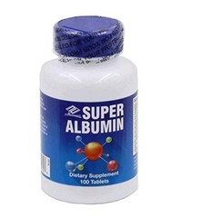 3 x Super Albumin 500 mg 100 Tablets (3×100 = 300 tablets)