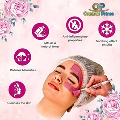 Organic Rose Petals Powder Dried Pure No Fillers A Plus Grade Face Mask