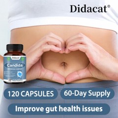 Candida Advanced Complex With Digestive Enzymes – Supports Healthy Gut Flora