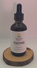 Thyme Tincture, Respiratory Care, Antiviral, Organic Fresh Herbal Extract