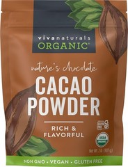 Organic Unsweetened Cacao Powder, 2 lb – Baking & Smoothies
