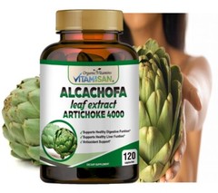 ALCACHOFA Capsulas Artichoke Diet Supplement Vida 100% Original 120 Caps