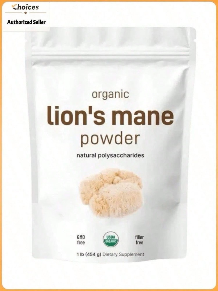 ORIGINAL Micro inggredients Organic Lion’s Mane Powder 1 lb (454 g) EXP. 08/2026