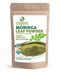 USDA Organic Moringa Powder 1.10 lbs | Gluten-Free Natural Superfood