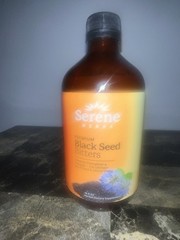 Serene Herbs Black Seed Bitters Liquid Herbal Blend Supplement 16 fl oz