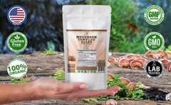 Mushroom Complex Powder Premium Formula 50% Polysaccharides Bioperine 100G