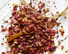 Organic Pink Rose Petals Bulk Fragrant Rosa Tea Pesticide Free, 1oz, 2oz, 4oz