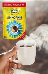 Chicory 100% Caffeine -Free Drink 100g Elite Coffee Alternative Tsikoriy Цикорий